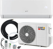 Climatizzatore Monosplit, Condizionatore Split con Pompa di Calore, Tecnologia Inverter, Flusso d’aria 4D con 8 Velocità, Funzione di Autopulizia e Timer di 24 ore (12000BTU, 3,4kW)