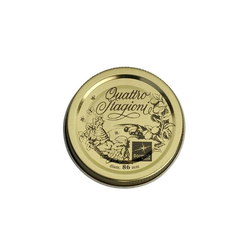 2 COPERCHI 70 MM PER BARATTOLI QUATTRO STAGIONI BORMIOLI CAPSULE