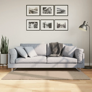 vidaXL Tappeto a Pelo Corto HUARTE Morbido e Lavabile Sabbia 80x150 cm