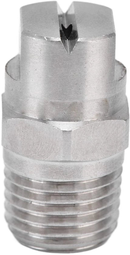 Set di atomizzatori a spruzzo da 2 pezzi - Bocchetta a spruzzo in acciaio inossidabile - Flusso d'acqua regolabile - Atomizzazione a angolo ampio - Duraturo - Misura del filo 1/4 pollici