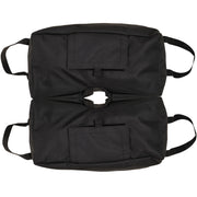 Portaombrellone pieghevole riempibile con sabbia ¨C zephmum ¨C Nero 50 kg