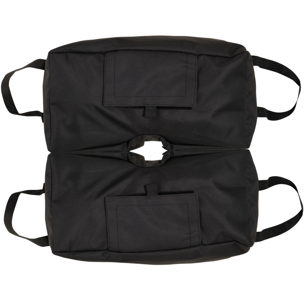 Portaombrellone pieghevole riempibile con sabbia ¨C zephmum ¨C Nero 50 kg