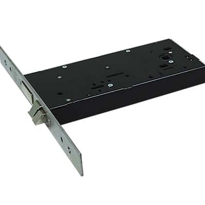 SERRATURA METALLO INFILARE ELETTRICA 5938 OMEC  B.Q INOX F.MM 25 DM M4+SCR H.MM 82,5 E.MM 90