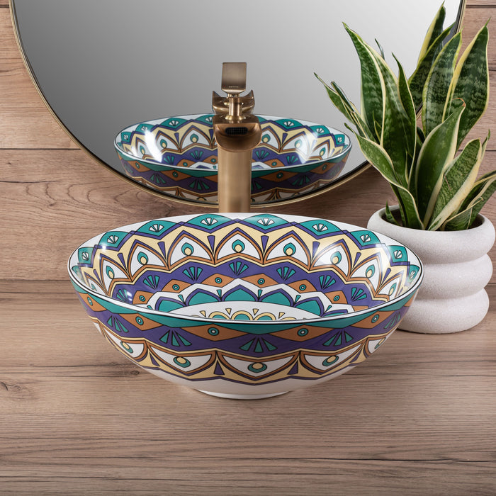 Lavabo Da Appoggio Rea Aztec