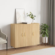 Credenza Rovere Sonoma 90x34x80 cm in Legno Multistrato 828087