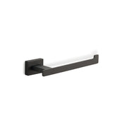Portarotolo da muro in acciaio inox e Cromall 4424 Gedy serie ATENA Nero Opaco