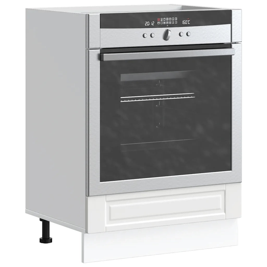 Armadio per Forno Porto Bianco in Legno Multistrato