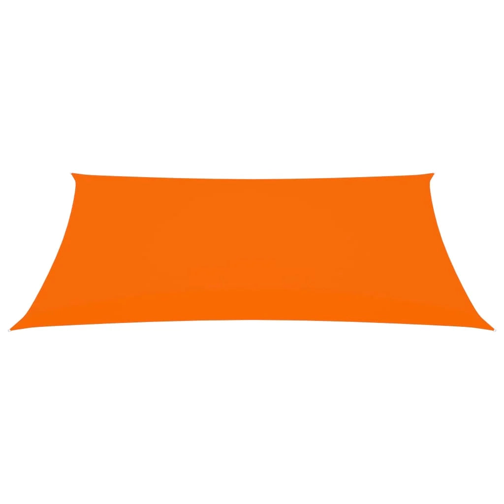 Vela ombreggiante/ombrellone rettangolare 2 x 4 m in tessuto Oxford arancione 02_0009612