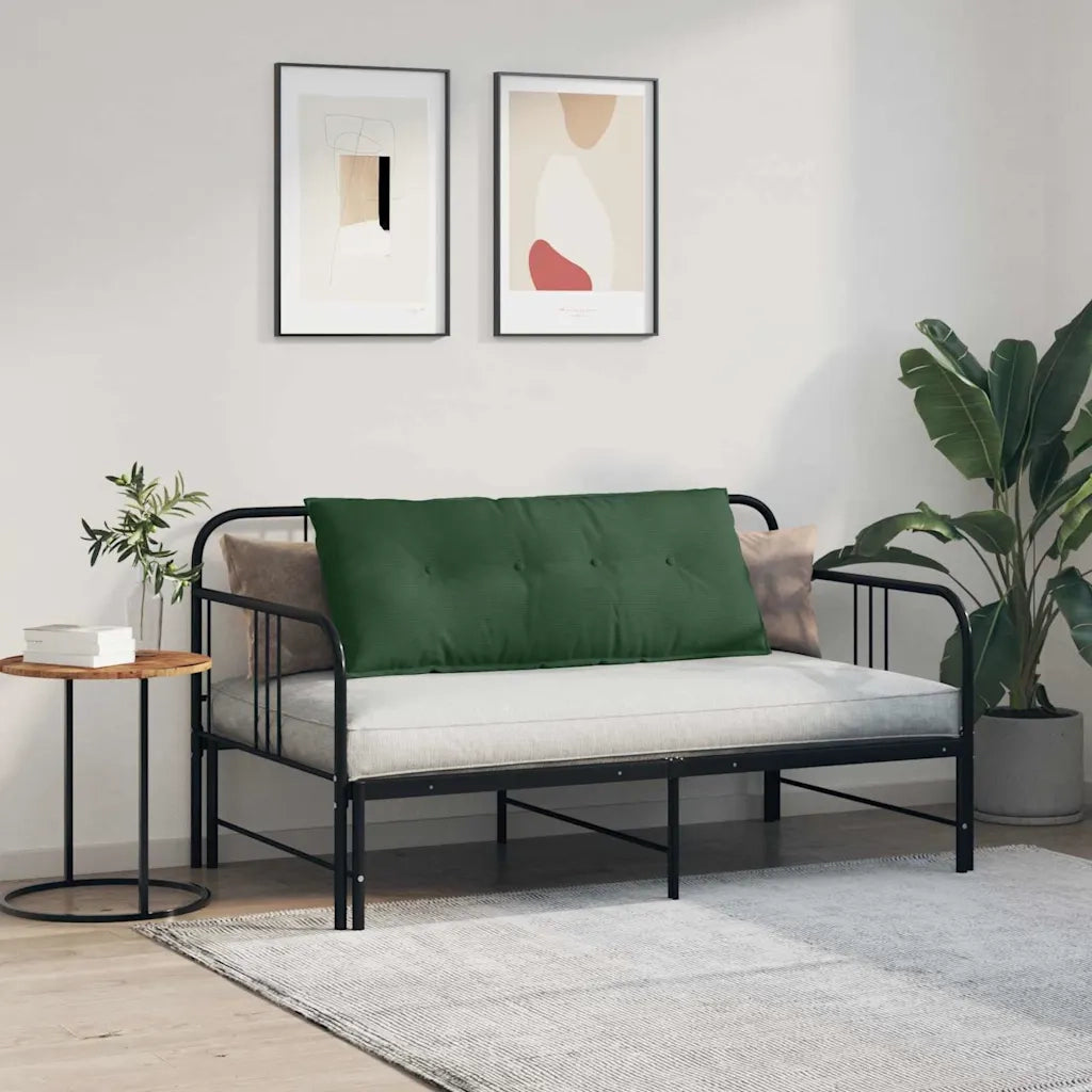 Cuscino per Schiena | Cuscino dorsale Verde Giungla 120 x 50 cm Tessuto in Cords
