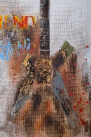 Dipinto Su Tela Guitar Arty Cm 90X3.5X120