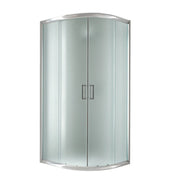 Box Doccia Semicircolare 80x80 H198 Stampato C 6mm mod. Alabama
