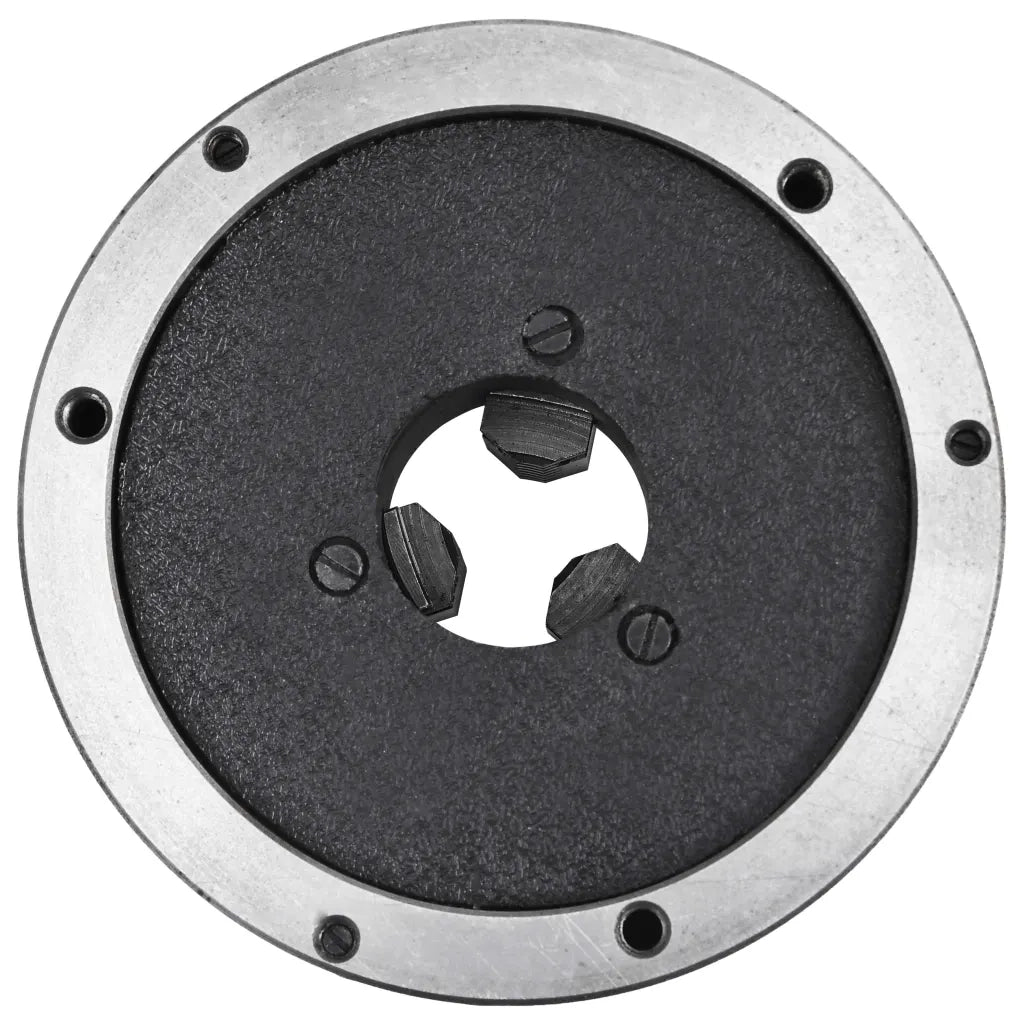 Mandrino per Tornio a 3 Griffe Autocentrante 160 mm in Acciaio cod mxl 40055