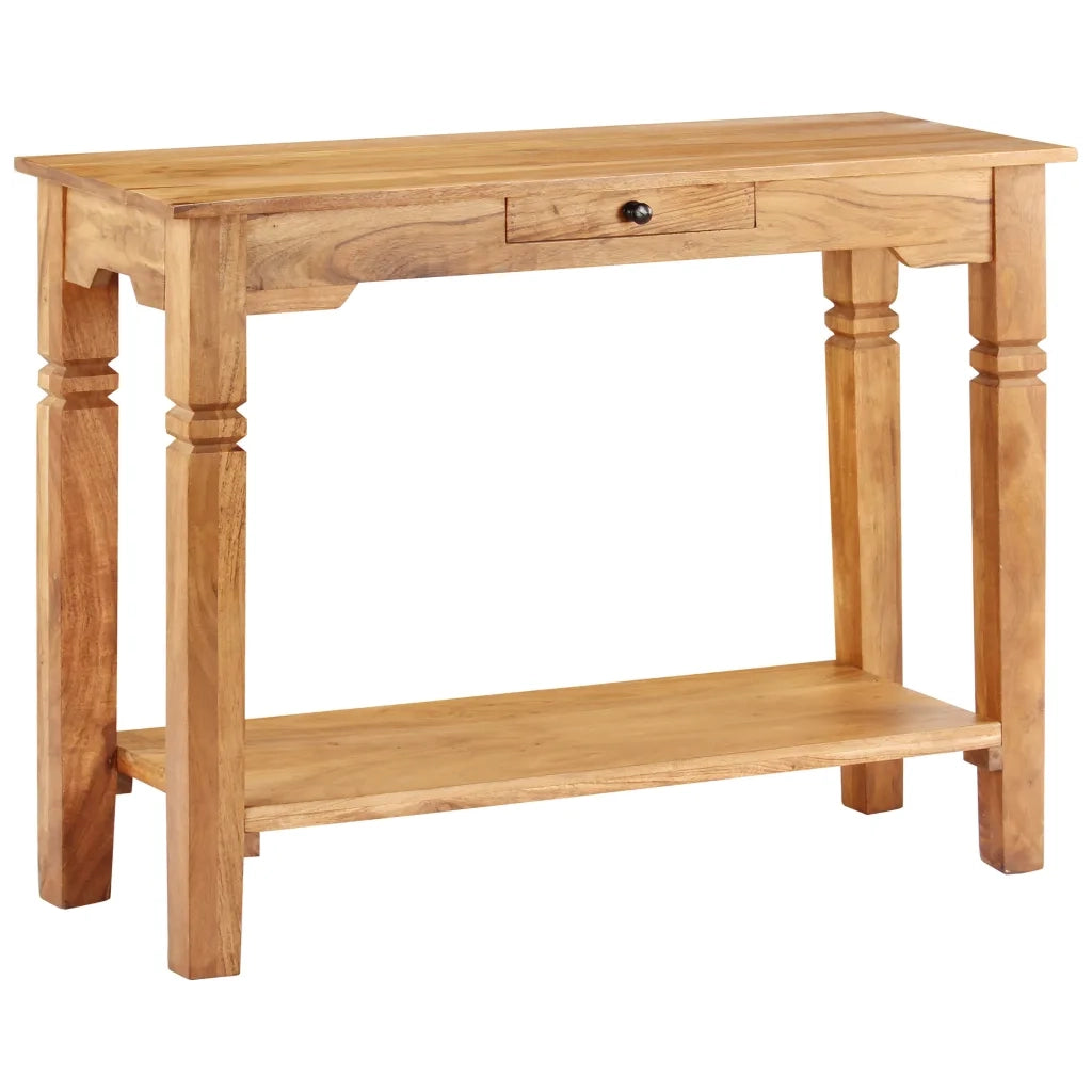 Tavolo Consolle | Tavolo d'Ingresso 100x40x76 cm in Legno Massello d'Acacia