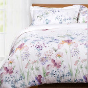 Set di Cuscini da Letto con Design Botanico - 200 x 200 cm - Microfibra