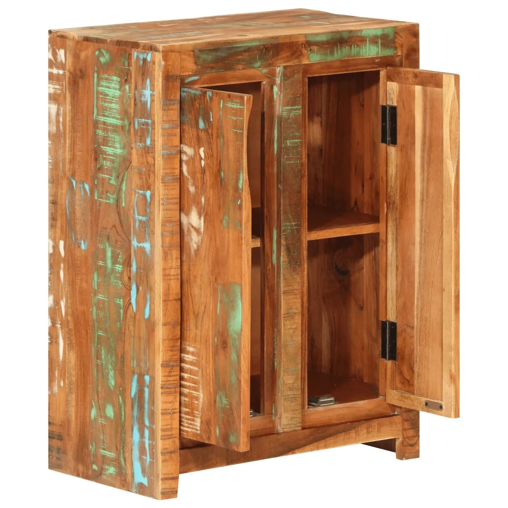 Credenza-Buffet-Armadio da cucina 55x33x75 cm in Legno Massello di Recupero