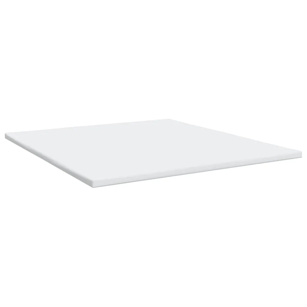vidaXL Giroletto a Molle con Materasso Bianco 180x200 cm in Similpelle