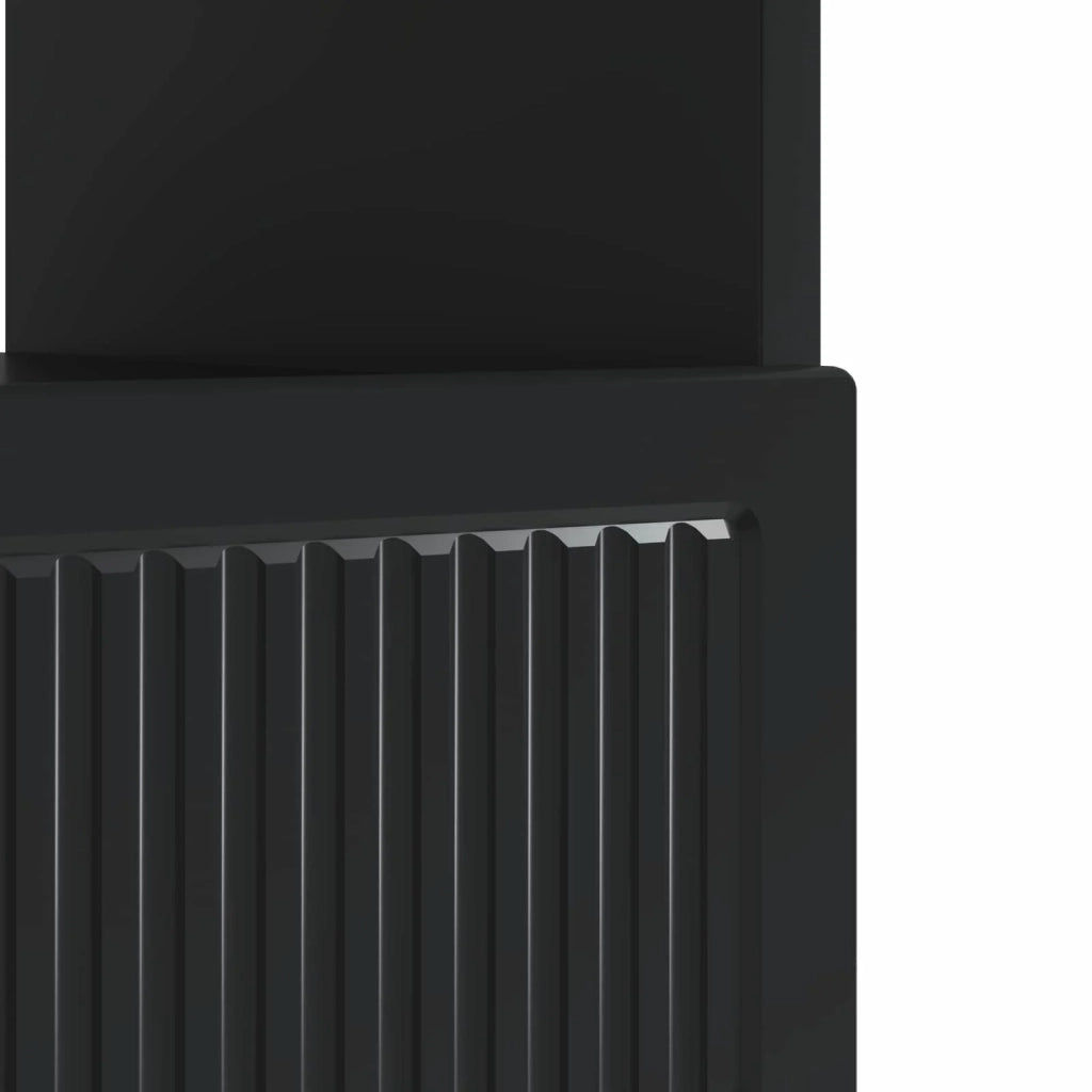 Mobile TV LED Nero Legno ingegnerizzato 896116