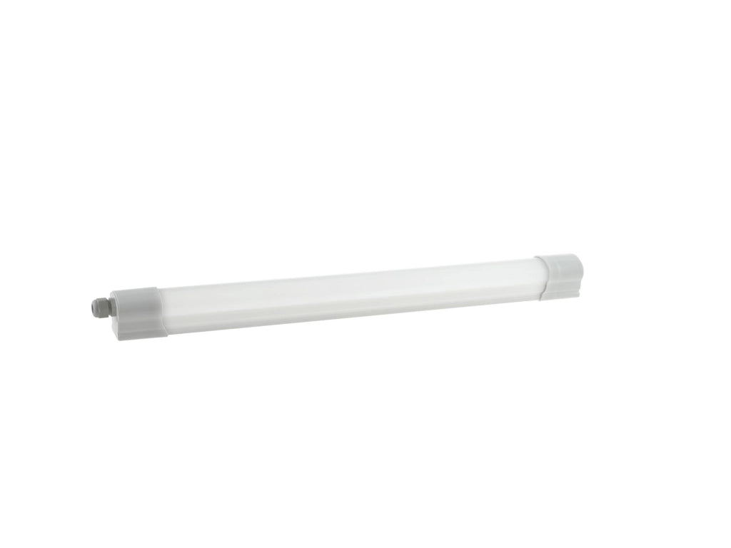 PLAFONIERA LED STAGNA OCEAN BIANCA 36W 3240LM 4000K IP65 CON SENSORE 5,3X122,8X5,3CM