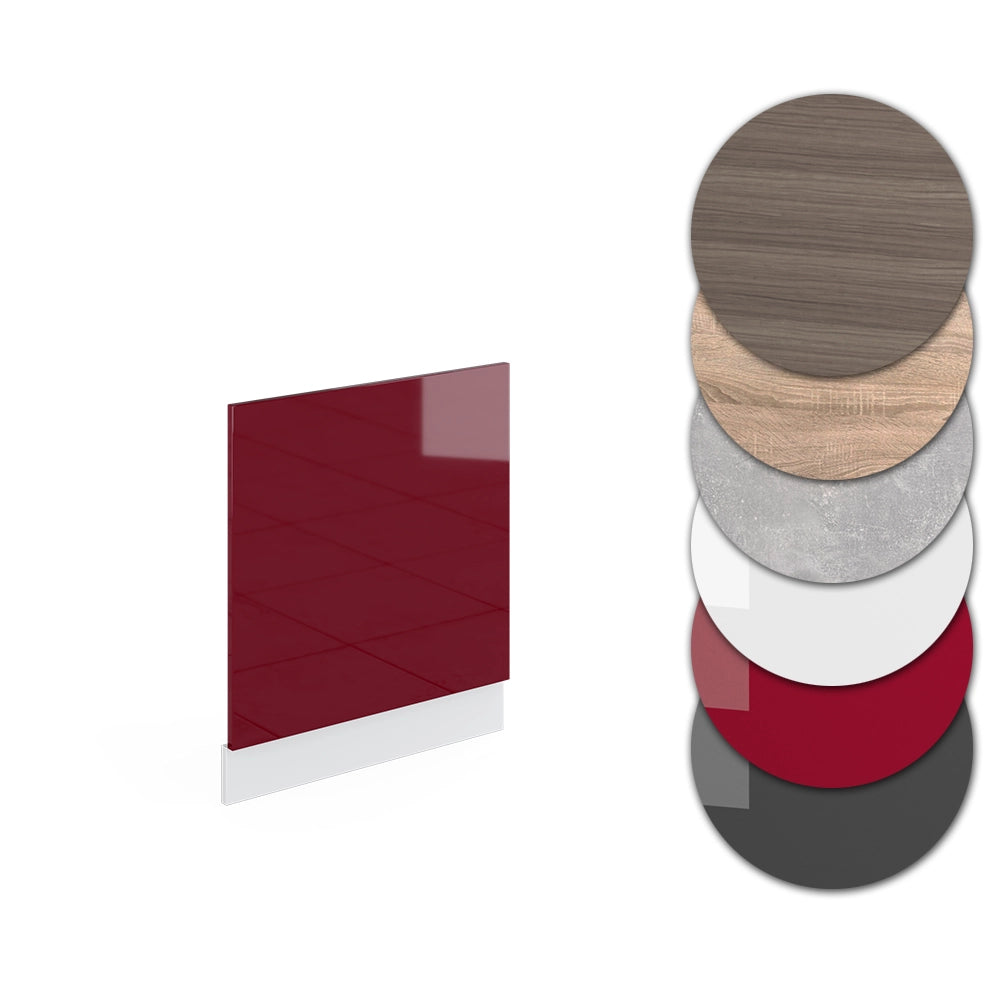 Vicco Mobili da cucina  Rosso 60 cm Senza piano di lavoro