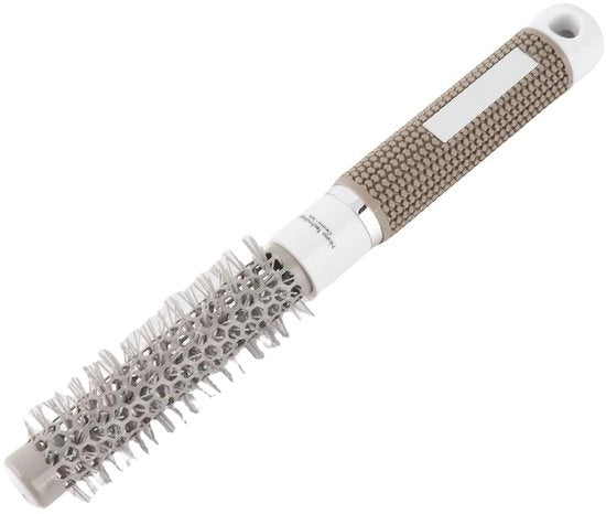 Borsetta rotonda per capelli - Adatta per capelli bagnati e asciutti - Borsetta ceramica - Diametro 19mm