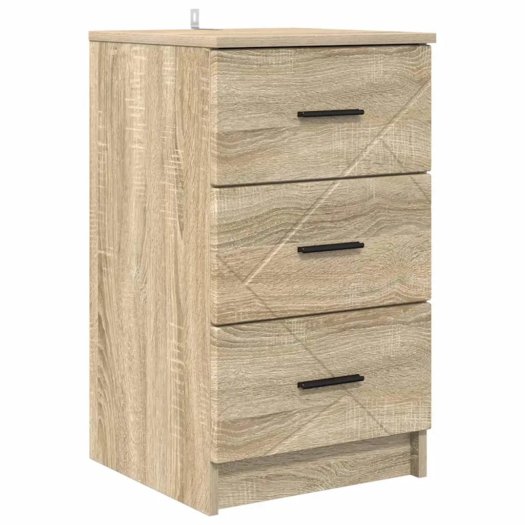 Armadio da Notte con cassetto rovere sonoma 38 x 38 x 66 cm