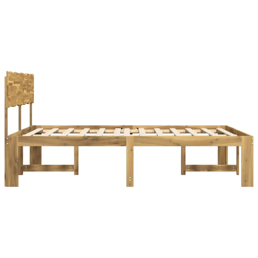 Letto matrimoniale con testiera ROSTOCK Bianco 180 x 200 cm 3405436