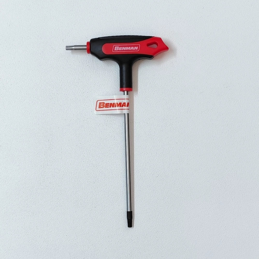 Benmam t20 chiave torx forato con manico a t
