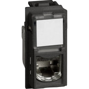 Connettori RJ45 Bticino Living Now toolless STP cat6 Nero KG4279C6S