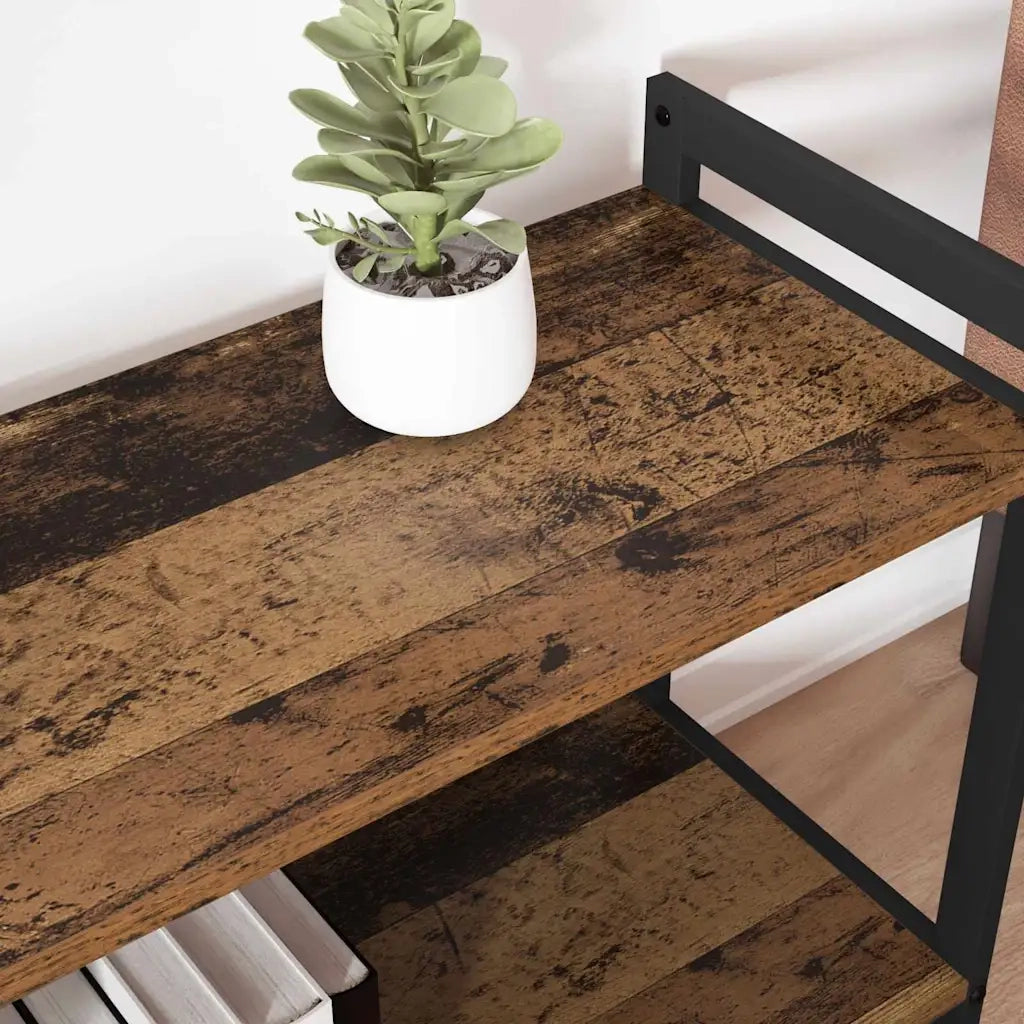 vidaXL Libreria Legno vecchio 80 x 30 x 48.5 cm Legno multistrato