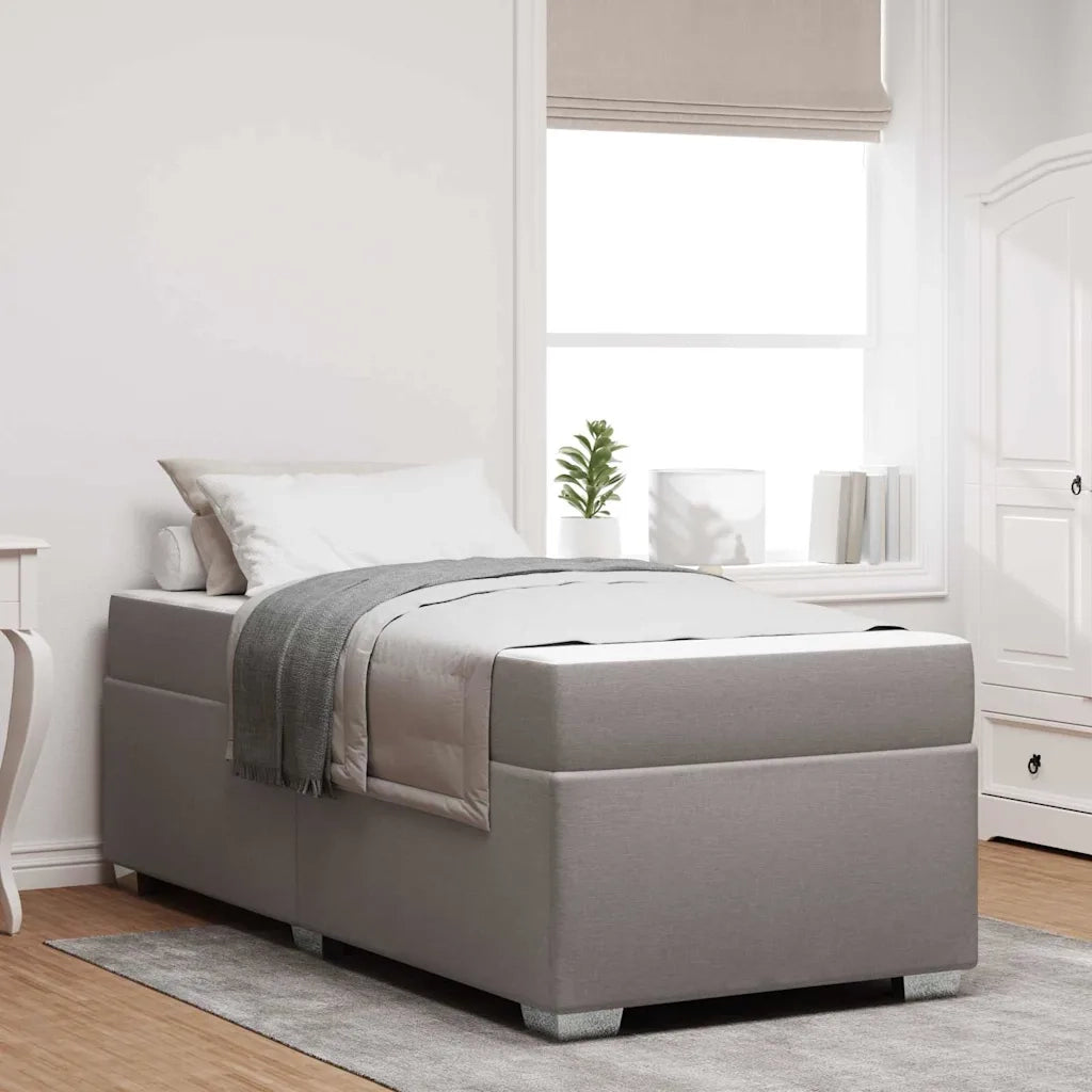 vidaXL Struttura del letto Talpa 90 x 190 cm Tessuto
