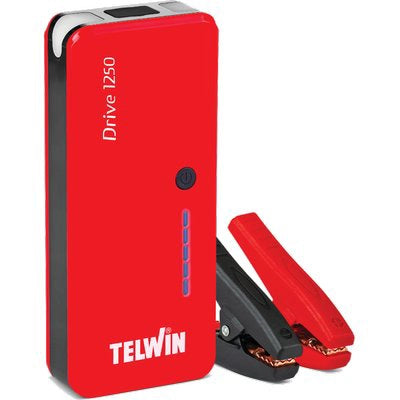 AVVIATORE MULTIFUNZIONE DRIVE 1250 TELWIN  LITIO VOLT 12 AH 900