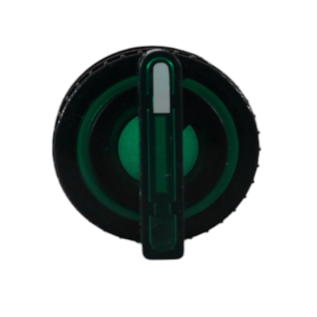 Selettore luminoso verde 3 posizioni fisse 1-0-2 10:10 Aleyay