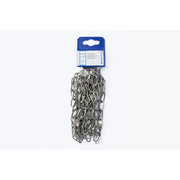 Catena genovese pretagliata maglia quadra Ã˜ 2 mm. in acciaio nichelato 2,5 mt.
