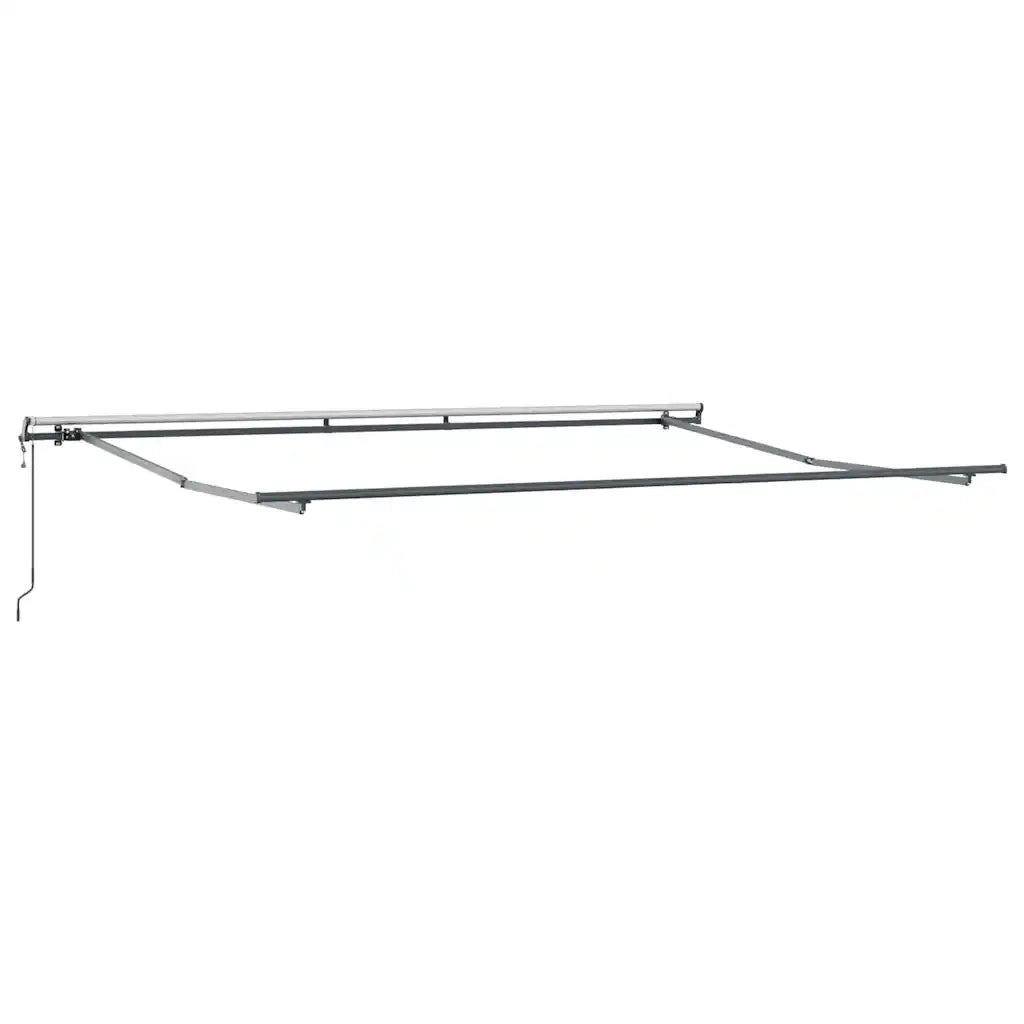 Tenda Retrattile Verde e giallo 400 × 300 cm 3330709