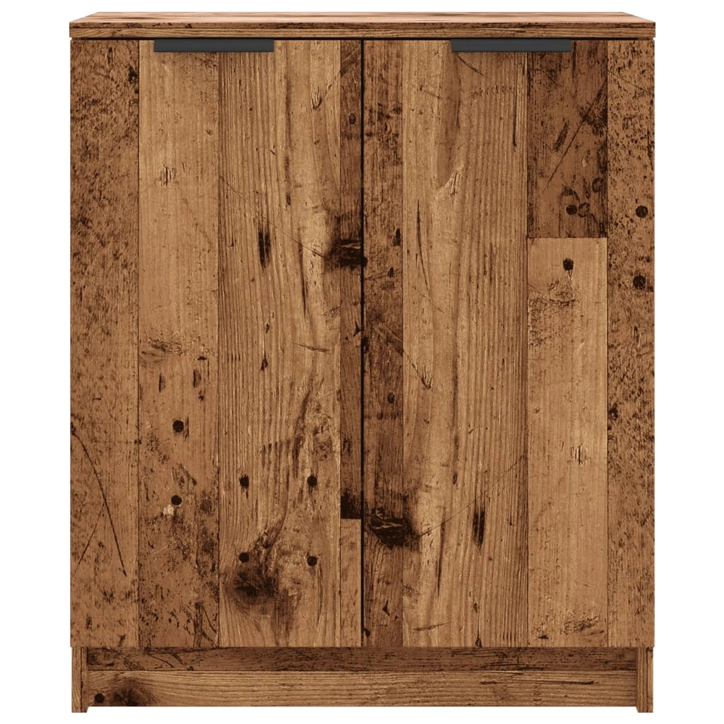 Scarpiera mobile contenitore per scarpe mobile per ingresso/corridoio/soggiorno legno invecchiato 59 x 35 x 70 cm legno ingegnerizzato marrone 02_0022109