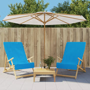Asciugamani da Spiaggia 2 pz Turchese 60x135 cm Tessuto 400 GSM 362679
