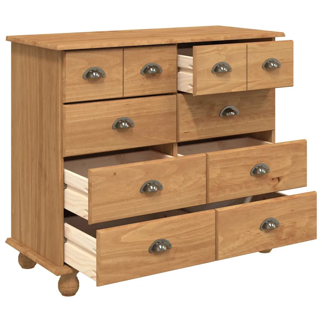 Cassettiera ASKIM Marrone 91 x 40 x 79 cm Pino massello 4105421