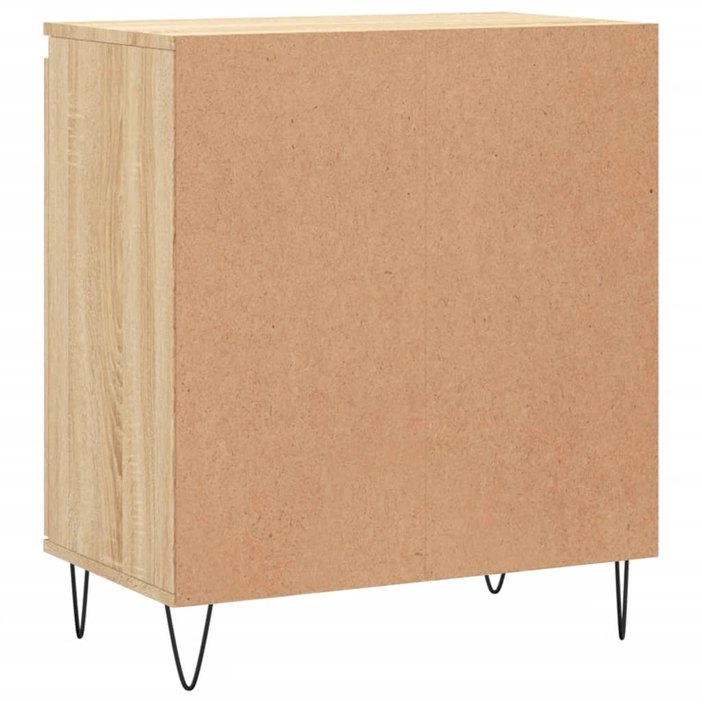 Buffet credenza cassettiera armadio mobile contenitore organizer cucina soggiorno rovere Sonoma 60 x 35 x 70 cm legno ingegnerizzato marrone 02_0031608