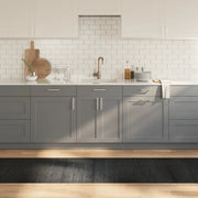 Tappeto Rettangolare Grigio 70x300 cm in BambÃ¹
