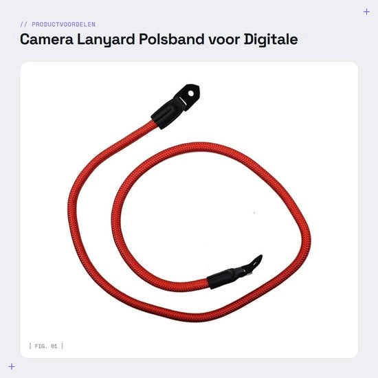 Cinturino per fotocamera Solidchoice per dispositivi digitali