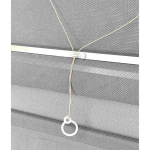 Lettino Prendisole da Giardino 181x60xH39 cm in alluminio e tela grigia Bagnino