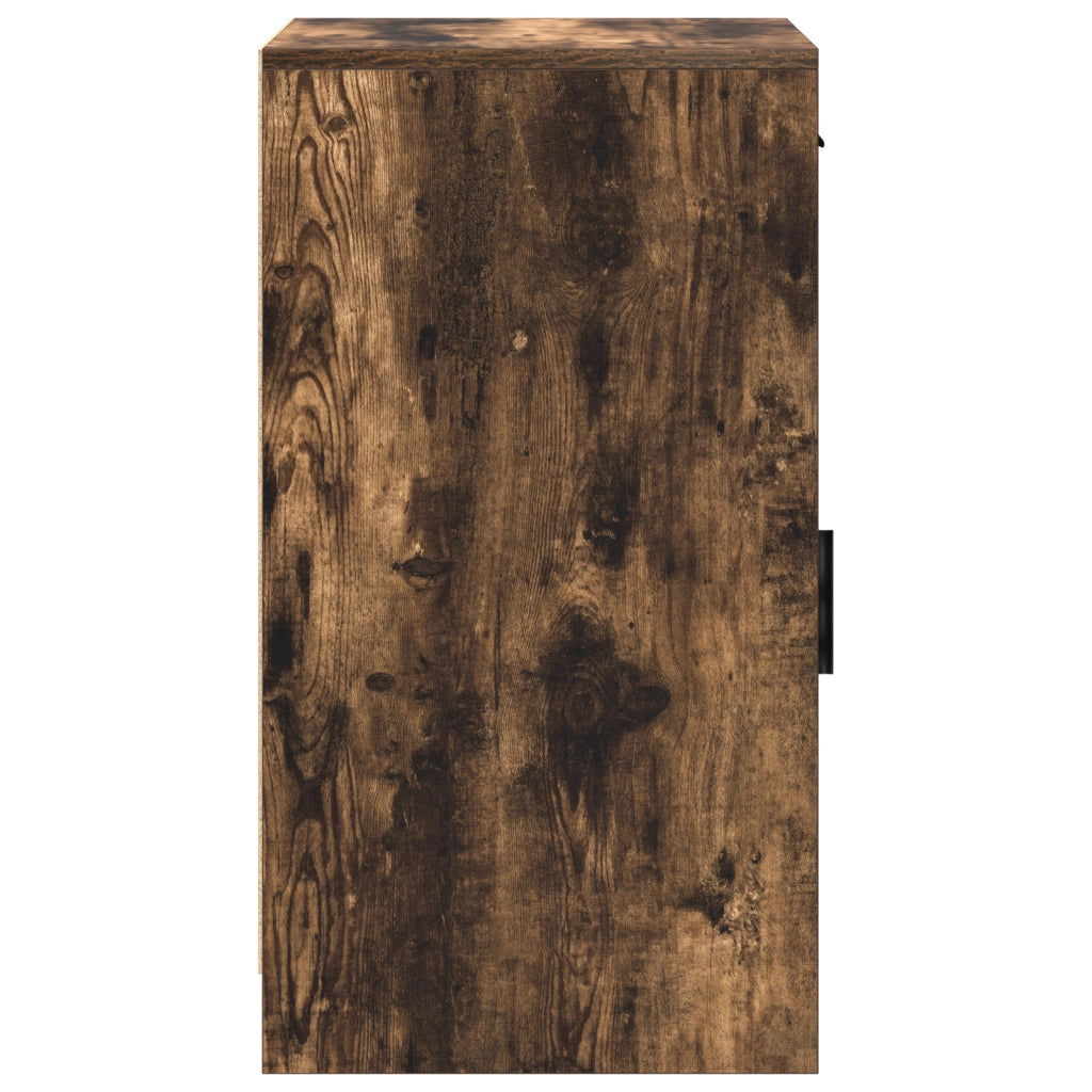 Sideboard in rovere affumicato 40x41x75 cm in legno ingegnerizzato