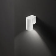 Applique Esterno Moderna Quarondo Alluminio Bianco 1 Gu10 Ip65