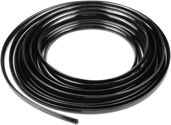 Decorativo Striscia di Protezione per Interno e Esterno di Auto, Decorativo Striscia di Protezione U-Forma 6M 19.7 m Decorativo Striscia di Protezione per Auto (Nero)