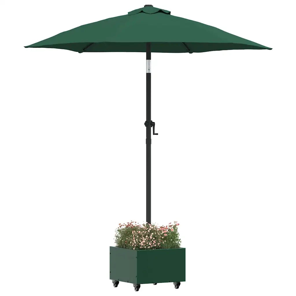 Base per ombrellone Verde 45 x 45 x 45 cm Acciaio 42010367