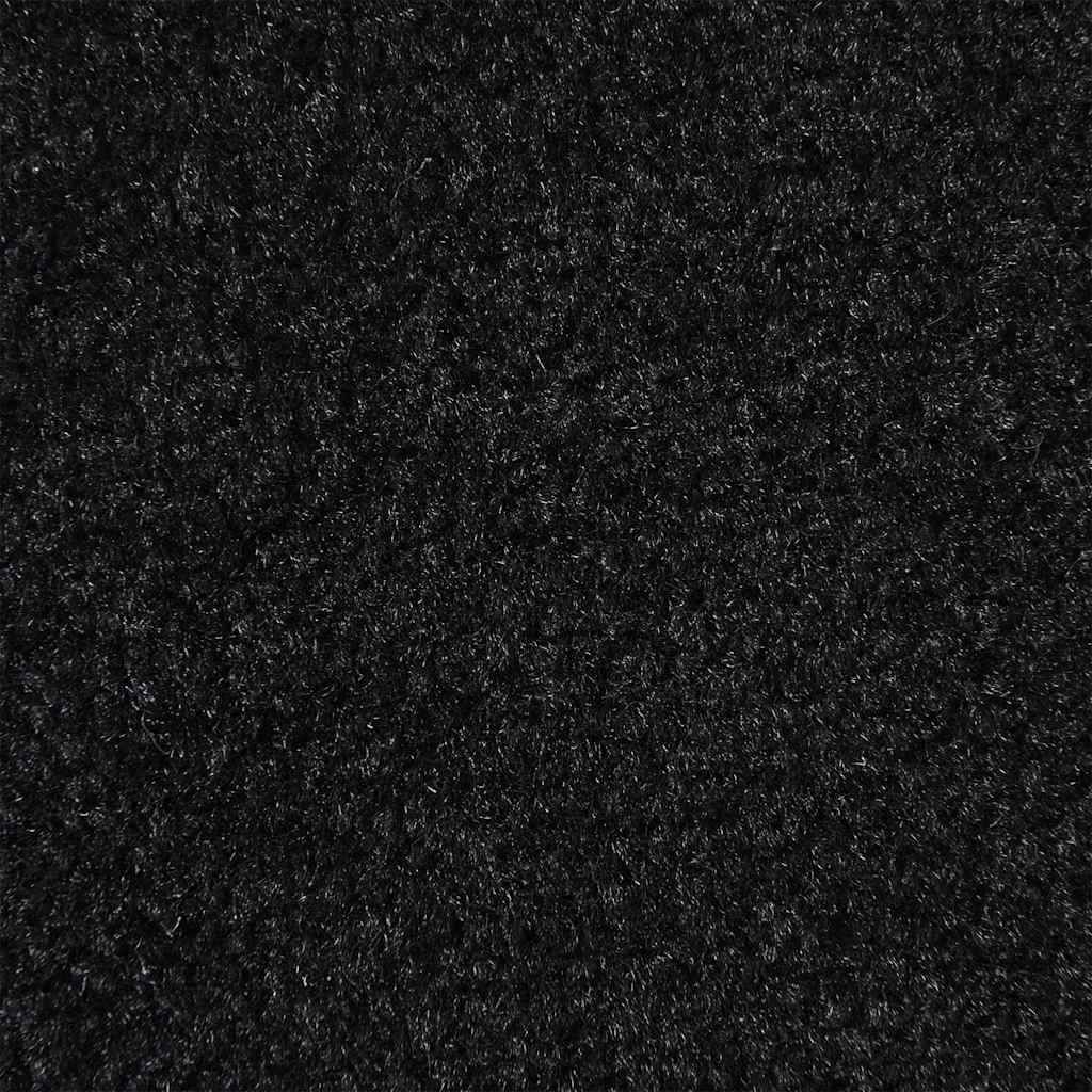 Zerbino antiscivolo per interni/esterni 115 x 200 cm in polipropilene nero 02_0058154