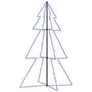 Albero di Natale | Decorazioni natalizie a Cono 200 LED per Interni Esterni 98x150 cm