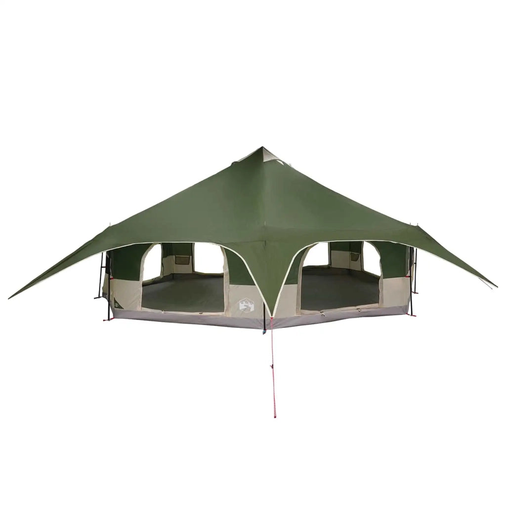 Tenda Familiare Verde 18 Persone