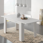 Marene, Tavolo Allungabile Allungabile, 200x90x75h cm Bianco