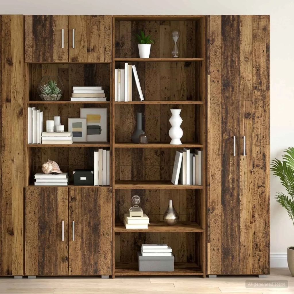Credenza Legno di quercia 70 x 41 x 185 cm Legno ingegnerizzato 3443784